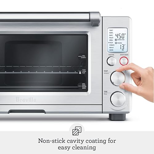 Breville BOV800XL Smart Oven Countertop Convection, Brushed