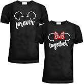 Matching Shirts for Couples His Her Couples Love Shirt Men's Women T-Shirts Set Husband Wife Outfits.