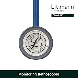 Littmann Classic III Monitoring Stethoscope Navy Tube 27 inch 5622 view 4