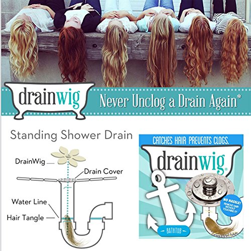 2PK Tub Hair Catcher