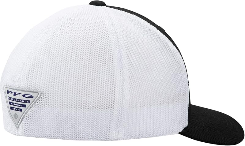 PFG Mesh Gorra Ajustada, Hombre, Negro, S/M