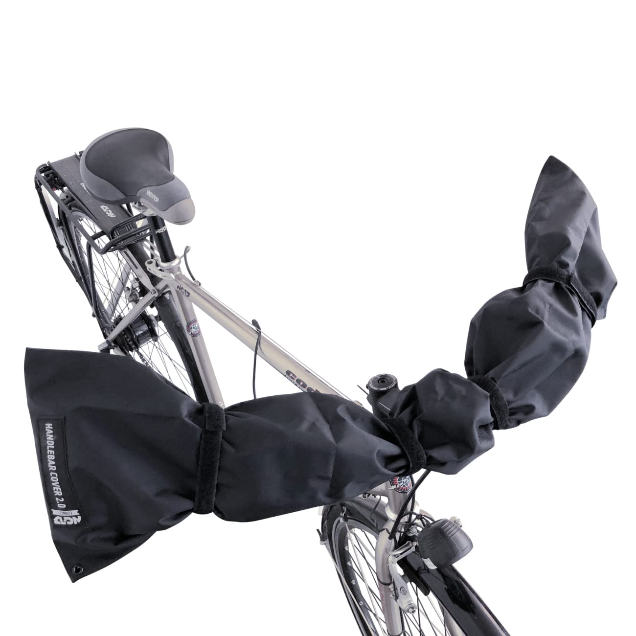 NC-17 Connect Protective Cover for E-Bike Handlebar / Handlebar Cover 2.0 / Transport Protective Cover for Bike, E-Bike Handlebar / Waterproof / One Size / Nylon / Black
