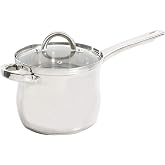 Oster 91537.03 Sangerfield 3.65-Quart Stainless Steel 3-Piece Deep Fryer Cookware Set &ndash; Durable Kitchen Frying Pots