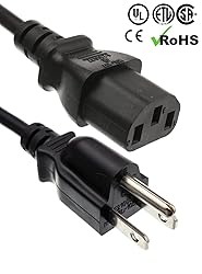 Amamax 12 Feet Long AC Power Cord Cable for VIZIOTV
