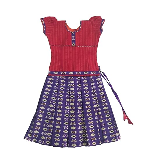 pattu lehenga for baby girl