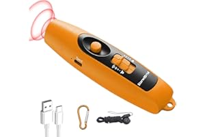 Starworld Rechargeable Bear Horn - 120dB Electronic Air Horn for Bears with 4 Volume Levels & 3 Tones, Audible 0.5 Miles, LED