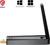 MSI AX1800 WiFi 6 USB Adapter PC Laptop Windows 11 10 view 5