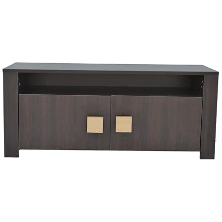UNiCOS Ales Media Unit (Matte Finish, Cappuccino Oak and Urban Teak Handle)