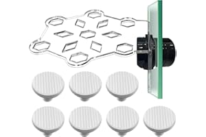 Aquarium Choice Coral Plug Magnetic Holder - Frag Rack Reef Magnets for Coral Frags (7 Plug Holder)