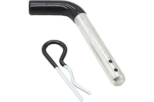 X-Haibei Trailer Towing Hitch Pin and Clip 1/2 inch Diameter fit Class I and II Hitches, 1 Pack