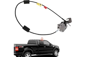 Unikpas Door Upper Latch with Cable compatible for Ford F150 1997-2003 F250 1997-1999 Extended cab rear right door replacement latch 6L3Z18264A26A