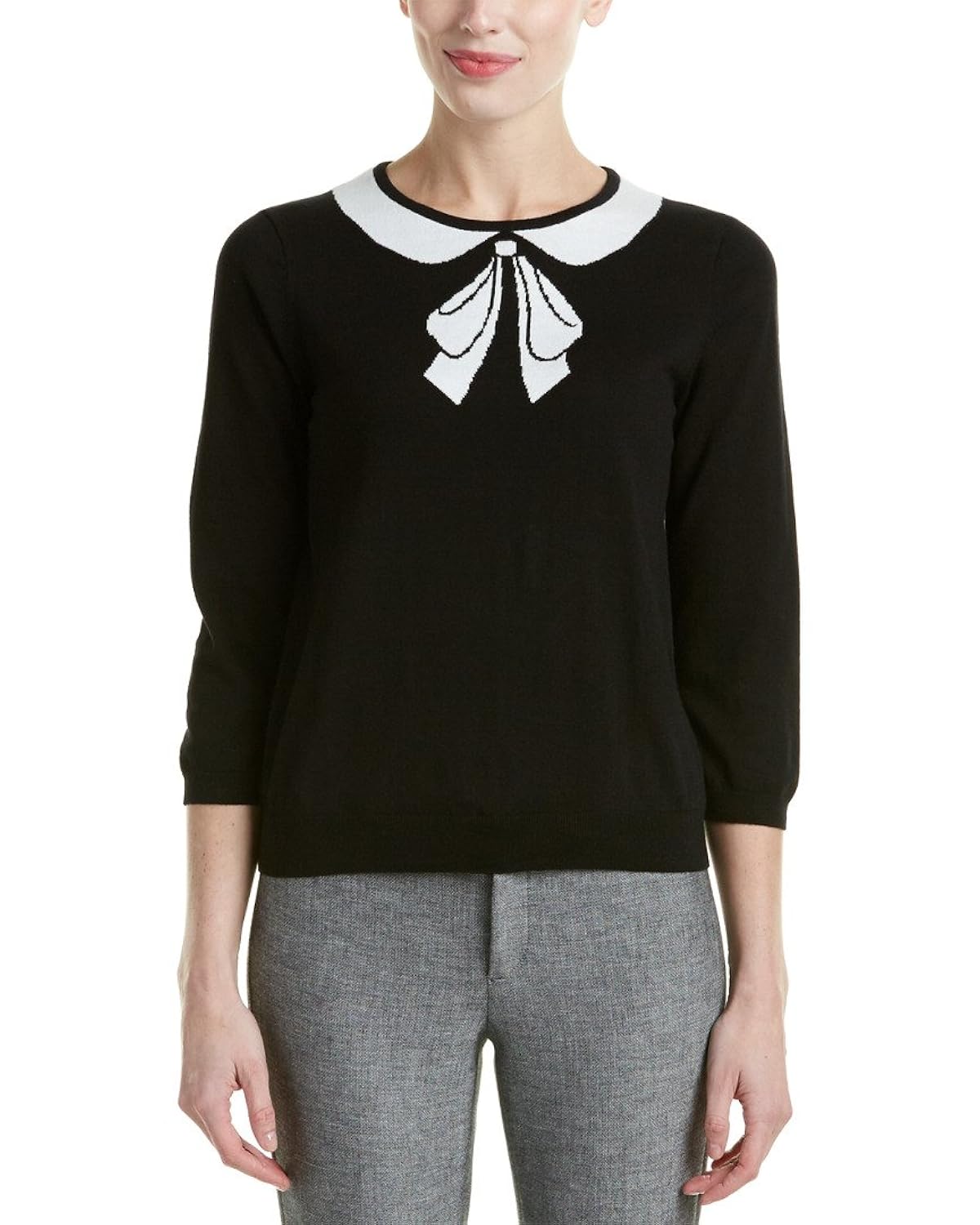 Embroidered Vintage Sweater-Bust 40 main image 1