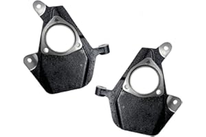 1A-NBY 2PCS 2" Front Drop Lowering Spindles Fit For 1999-2007 Chevy Silverado GMC Sierra 1500 For 1999-2006 GMC Yukon Tahoe For 2002-2006 Cadillac Escalade Suburban 2WD 4WD AWD