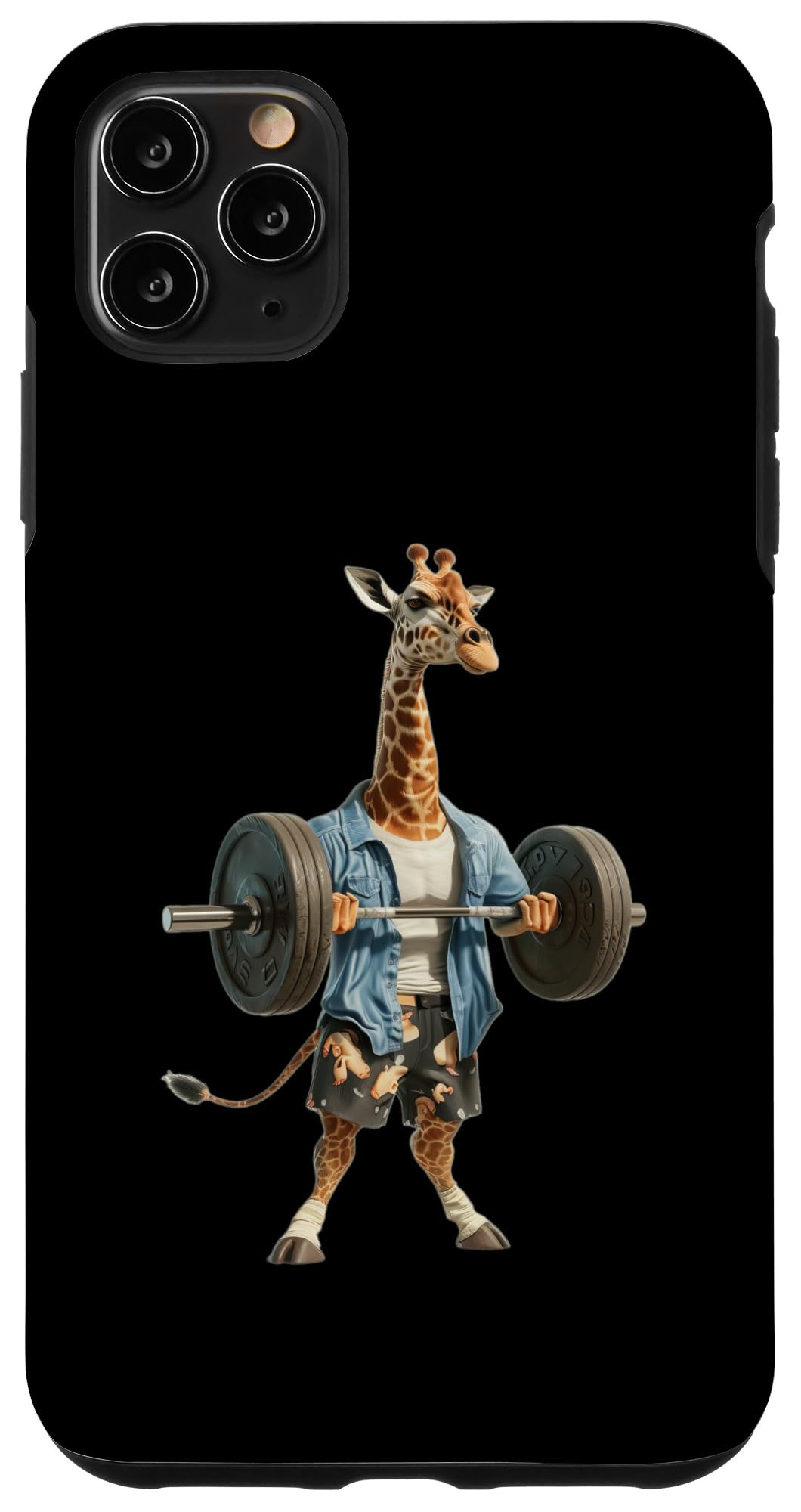 iPhone 11 Pro Max Giraffe Barbell Case