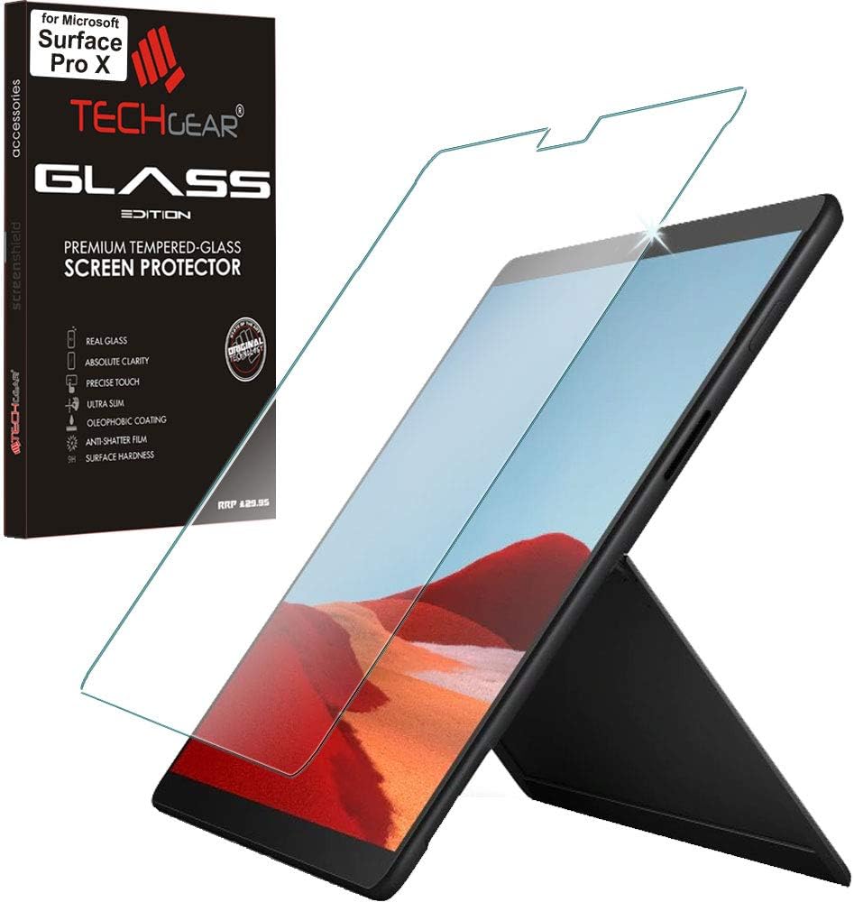 TECHGEAR GLASS Edition Screen Protector fits Microsoft Surface Pro X