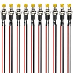 Gebildet 10pcs 7mm 3V-6V-12V-24V-230V/1A Prewired