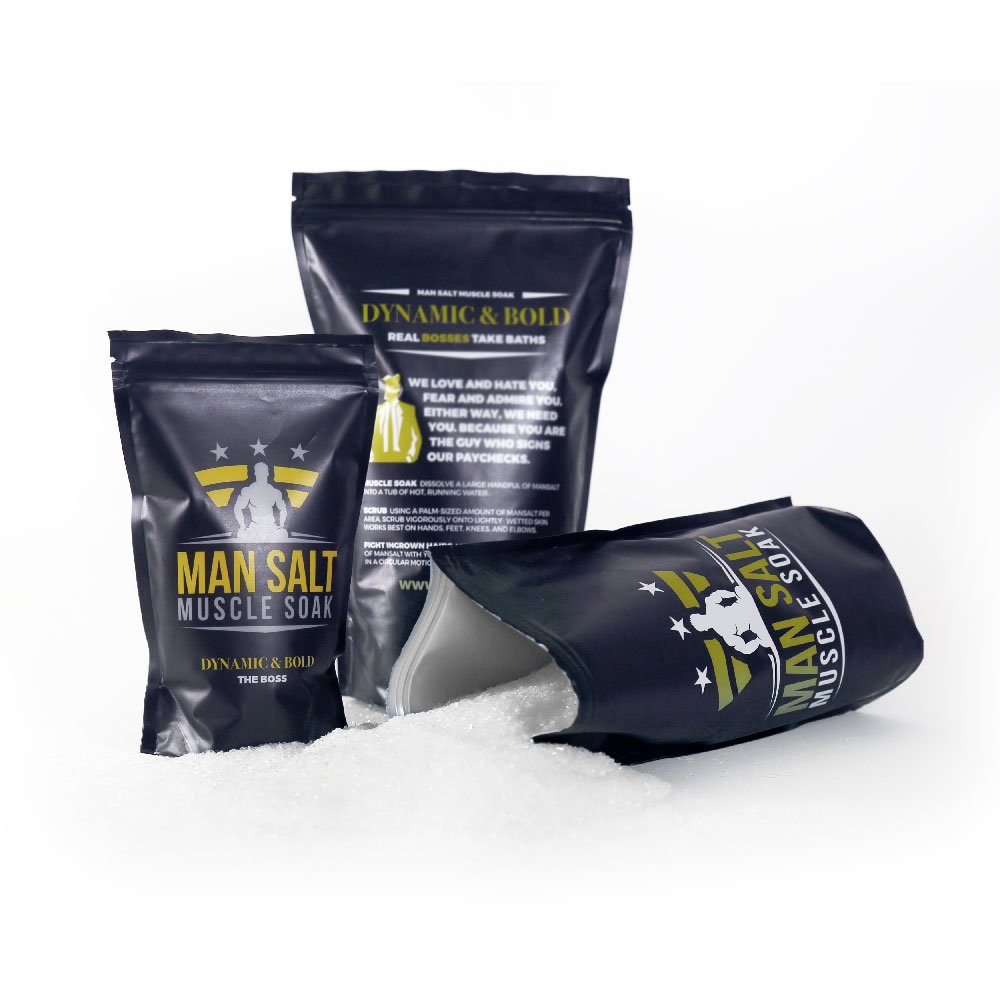 ManSalt Muscle Soak Epsom Salt Bulk Best Bath Salts