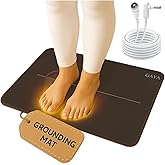 GAYA Grounding Mat for Feet, Earthing Mat for Sleep Improvement, Back Pain Relief, Muscle Relaxation & Stress Relief, Groundi