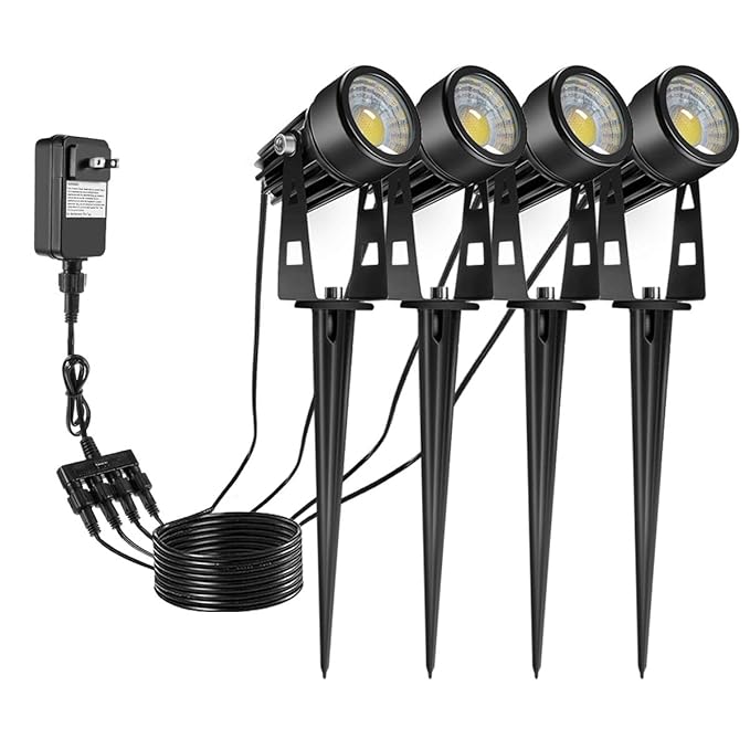 ECOWHO Landscape Lighting, 12V LED Low Voltage Landscape Lights