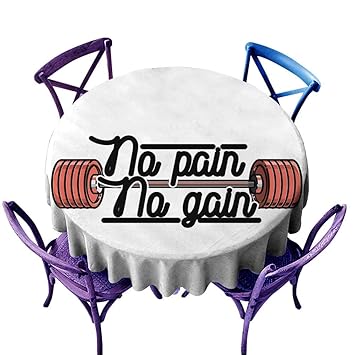 Amazon Com All Of Better Fitness Kitchen Table Cover No Pain No