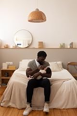 Boba Baby Wrap Carrier Original Grey 7–35 lbs Ergonomic Hip Healthy view 9