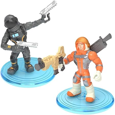 Amazon フォートナイト コレクションミニフィギュア 2体セット 010 ミッションスペシャリスト ダークボイジャー ロボット 子ども向けフィギュア おもちゃ