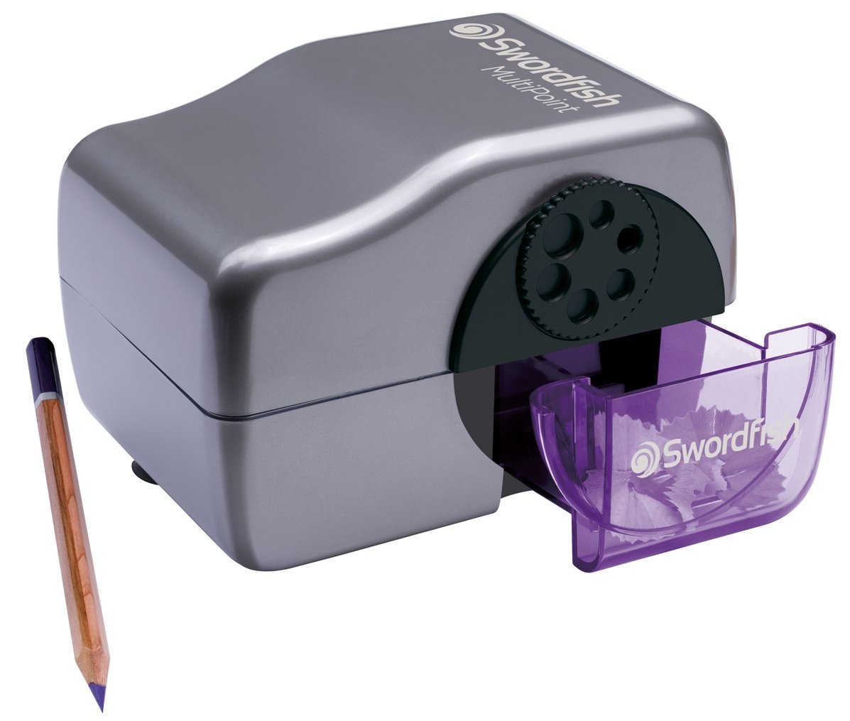 Swordfish 40233 Multipoint Electric Pencil Sharpener For 6 7 8 9 10 11mm Pencils Sharpeners Home Kitchen Umoonproductions Com