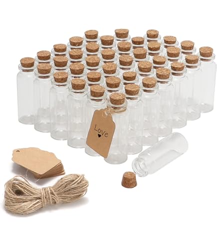 Récipient En Verre Avec Bouchon En Bois - Bocal 500 Ml Pour Allumettes, Petits Objets Ou Décoration - Design Transparent