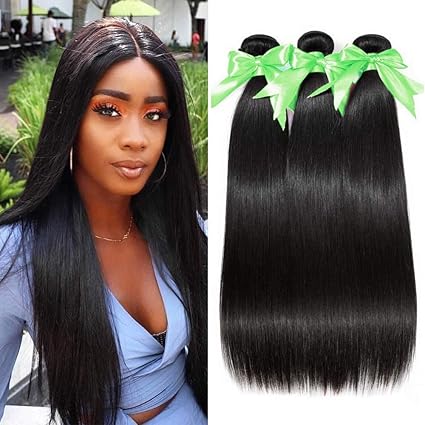 lananel pelo natural humano brasileno extensiones de cabello natural cortinas de pelo liso natural humano brasileno cabello humano weaves 10 12 14