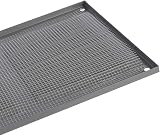 EUROPLAST 300x150mm Grey Metal Air Vent Grille Cover with Insect Mesh view 6