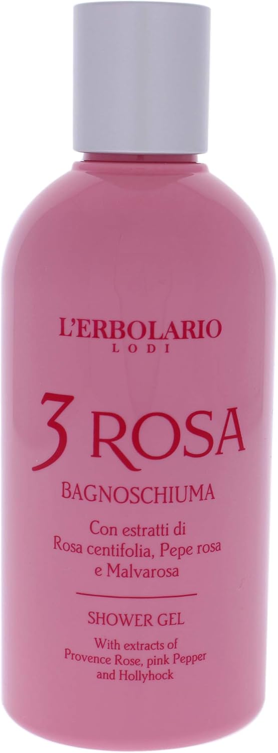 L'Erbolario 3 Pink Bath Foam, Cream, 250 ml (Pack of 1) - Image 3