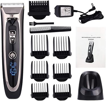 Hair Clippers Professional Digital Hair Trimmer Rechargeable