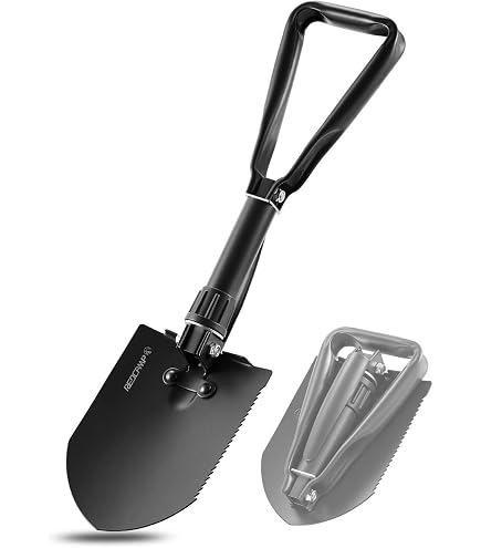 Original West German WWII Style Army Issue Folding Spade Shovel