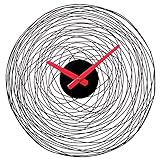 Metal Tornado Wall Clock By Streamline