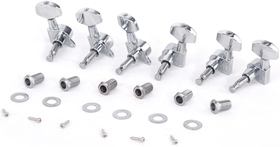 Musiclily Pro 3x3 Sealed Guitar Tuners Tuning Pegs Keys Machine Heads Set for Les Paul Style Electric or Acoustic Guitar - Image 3