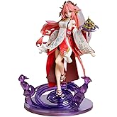 G-I Yae Miko 1/7 Figure 24CM Anime Game Lady Guuji of The Grand Narukami Shrine Toy Character PVC Gift