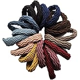 Hair Ties with Seamless High Elastic Thickening in Ponytail Holders (Multiple Colors with 20 Pcs Packing)