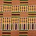 African Print Fabric Cotton Print 44'' Wide Sold by The Yard (90197-1)