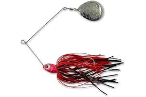 NORTHLAND TACKLE Northland Fishing Tackle Reed Runner Single Spin - Premium Spinner Baits for Freshwater - Assorted Lures for Bass, Pike, and Musky in 15 Colors & 3 Sizes