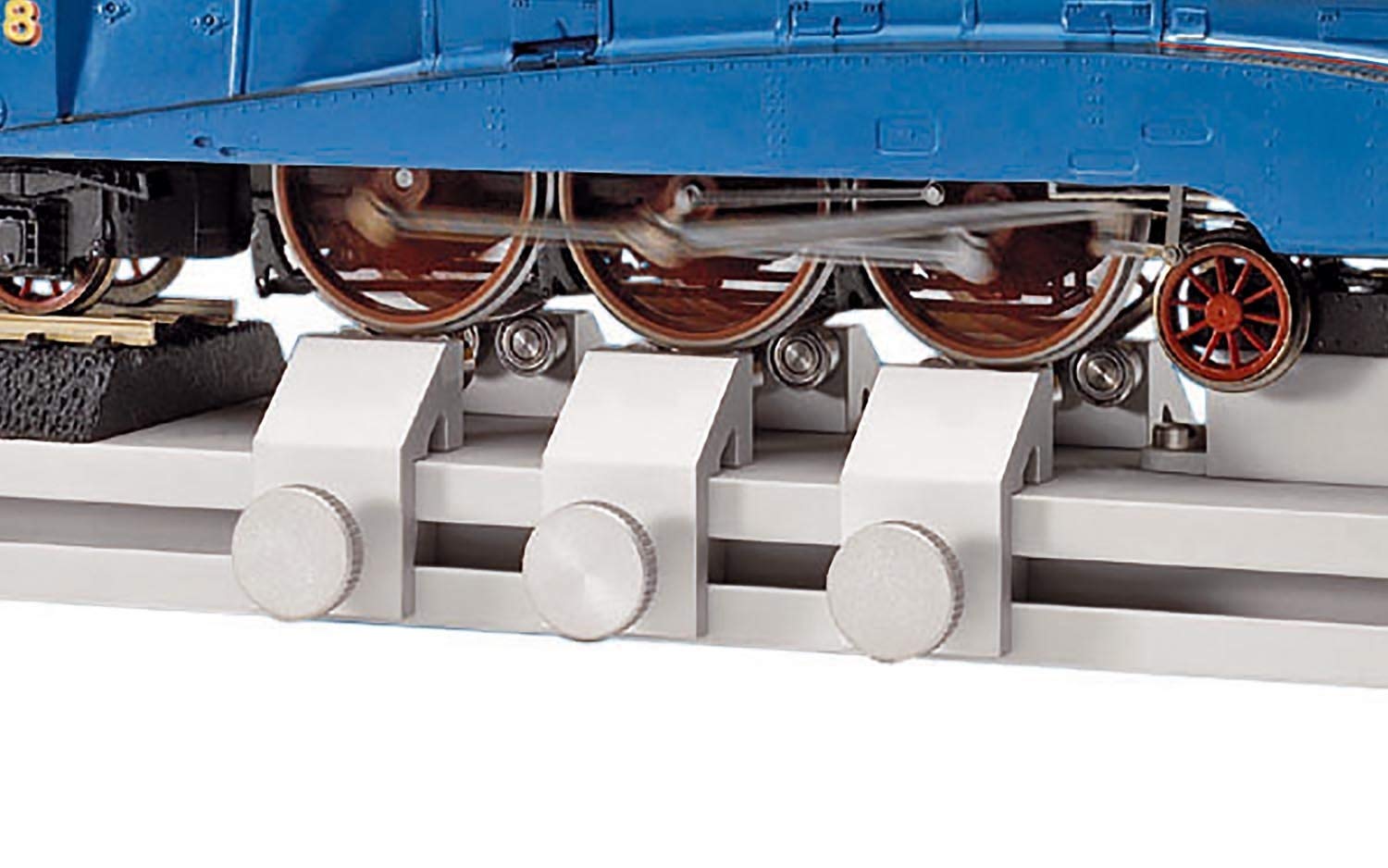 Hornby R8212 Rolling Road Rollers - Spare Parts and Train Accessories for Hornby OO Gauge Model Railway Sets, Coupling and Modelling Tools - Scale 1:76, Silver