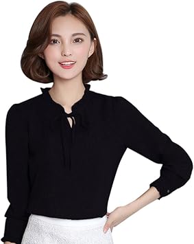 chiffon formal shirts for ladies