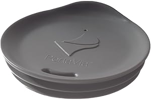 Porta Via Silicone Coffee Cup Lid – Take Your Favorite Mug To-Go – Dishwasher-Safe, Reusable Coffee Mug Lid for Tumblers, Cup