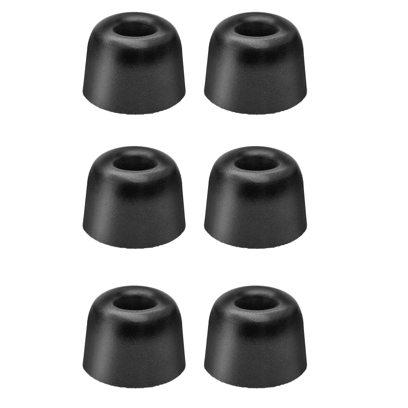 Photo 1 of Klowcok Memory Foam Replacement Earbud Tips for TV Ears Digital Wireless Headset, in-Ear Headphones Tips, Comfort Fit 3 Pairs, Black (Medium)