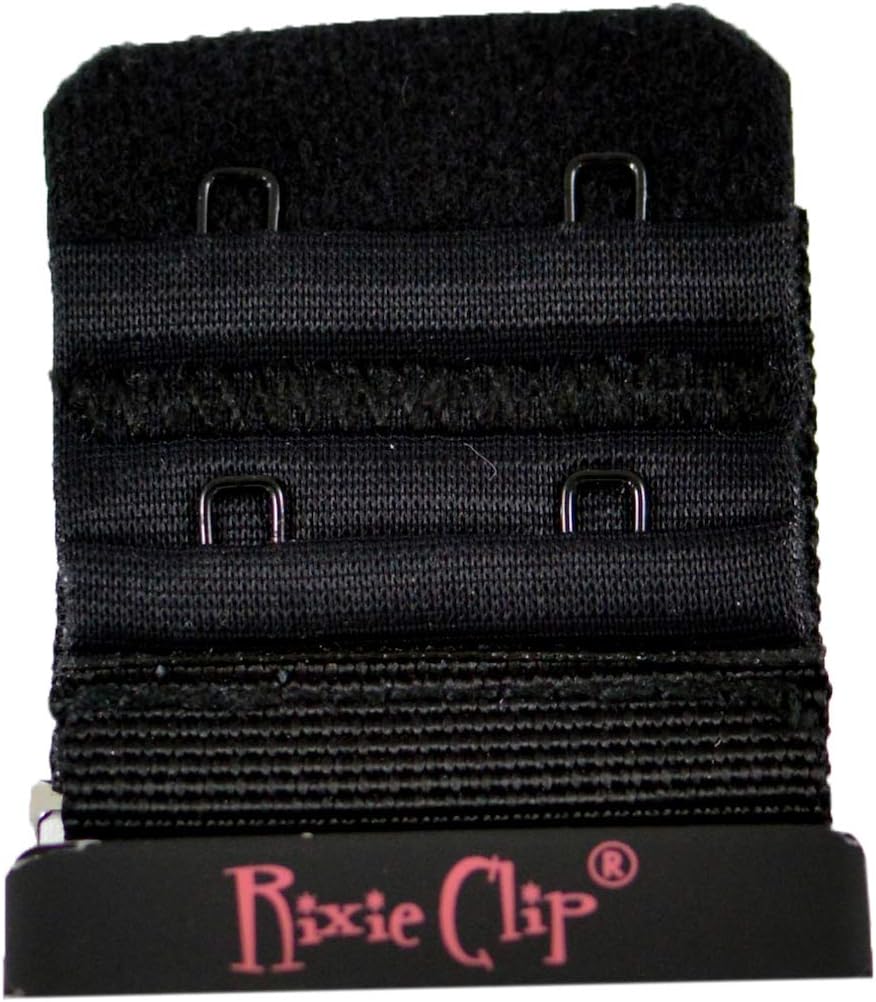 Rixie Clip Bra Band Tightener or Bra Band Extender 2 Hook with 3/4 Inch Spacing