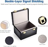 MOSFiATA Car Key Signal Blocker Box with 2 Pack Faraday Pouches Large view 7