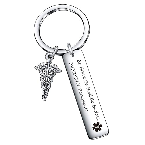 Keychain Bahrain De&ai Paramedic Gift Keychain - EMT Graduation Gift - Emergency Medical ...