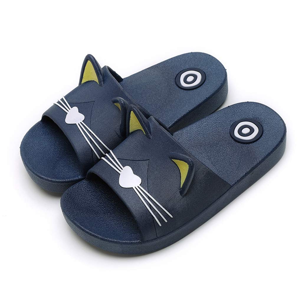 Mua 今春花信 ビニールスリッパ 子供 猫柄 キッズ 男の子 女の子 前開き ルームシューズ シャワーサンダル 四季 滑り止め 軽量 洗える 抗菌衛生 かわいい 室内履き お風呂 トイレ 来客用 Tren Amazon Nhật Chinh Hang 21 Fado