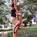 Aerial Silks Starter Kit - Durable 11Yards of Aerial Yoga Hammock with Hardware, Aerial Swing for Acrobatic Flying Yoga & All Levels (Aerial Rigging Point Up to 14ft)