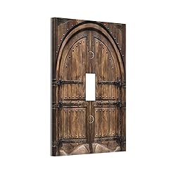 Xuejiaku Light Switch Cover Plate Western Barn Door