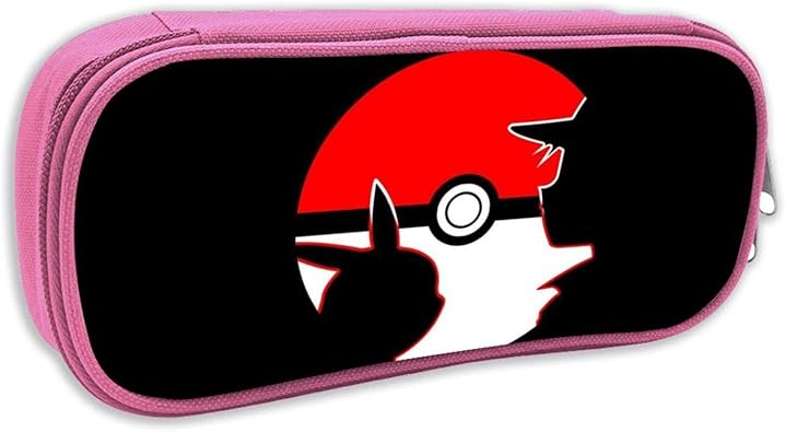 Amazon 男女兼用 ペンケース Pokemon ポケモン 万年筆ケース 筆箱 ペン立て ペン入れ 文房具 ペンポーチ おしゃれ 文具バッグ 大容量 大学 高校生 中学生 人気 便利 プレゼント シューズ バッグ